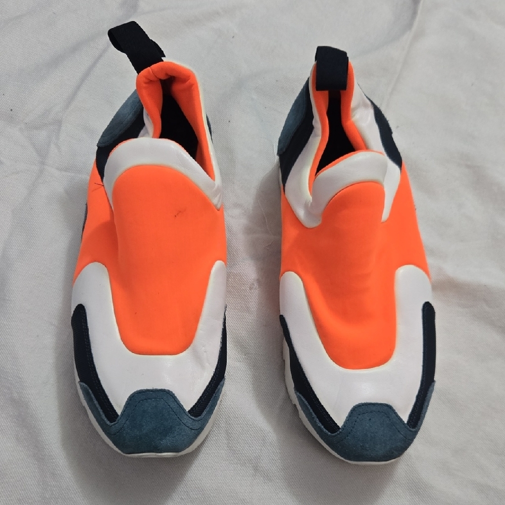 Maison Martin Margiela Orange and Black Sneakers
